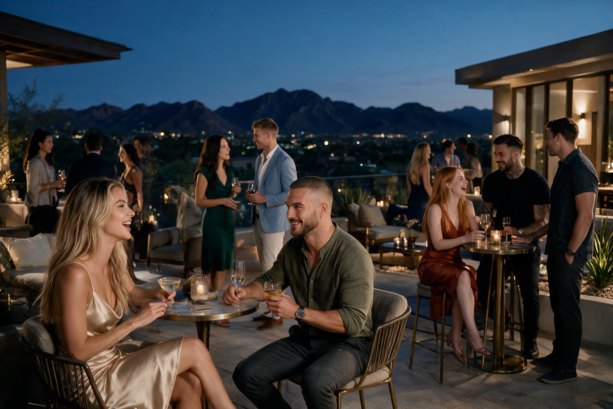 Cashmere rooftop cocktail social
