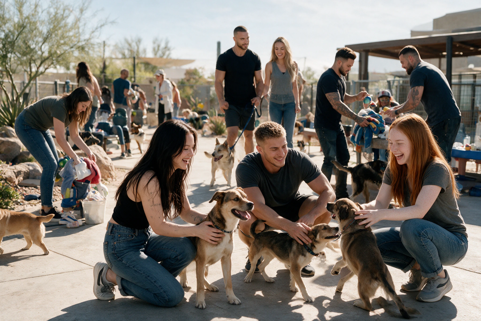 Cashmere animal shelter volunteer event